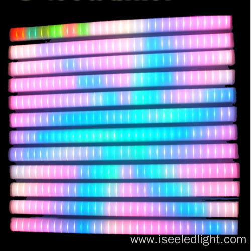 Waterproof dmx rgb tube facade lighting